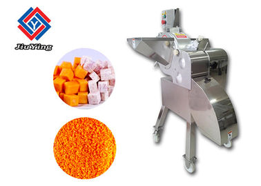 1.5kw 500KG/H Onion Processing Equipment Carrot Dicing Radish Cutting Machine