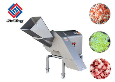 3D Cutting Type Cabbage Fruit Vegetable Dicer Machine , Onion Cube Cutter