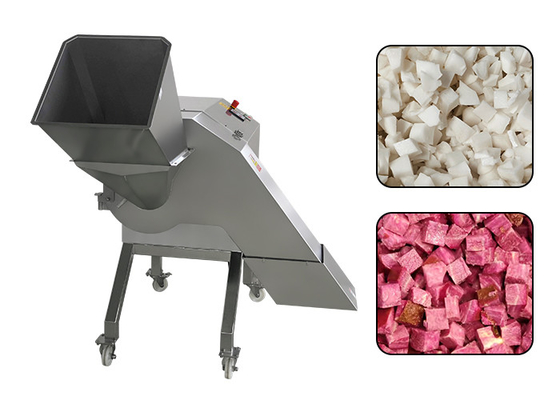 3D商業果物と野菜さいの目に切る機械3000KG/H