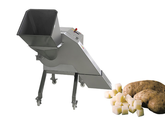 高性能3次元のポテトのさいの目に切る機械3000KG/H 1.5KW
