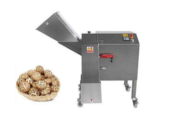 三次元の商業用野菜とキノコの切断機 1000kg/h 大きな入口