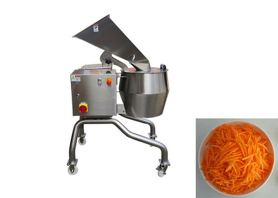 チーズおろし金機械をスライスしている3T/H根菜のポテトのにんじんの寸断機械タマネギ