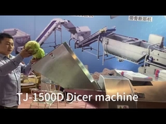 3D商業果物と野菜さいの目に切る機械3000KG/H