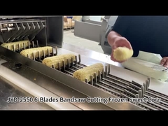 新しいデザイン 6刃の自動帯状シール 凍結したトウモロコシの切断機 ウィット 6切断システム